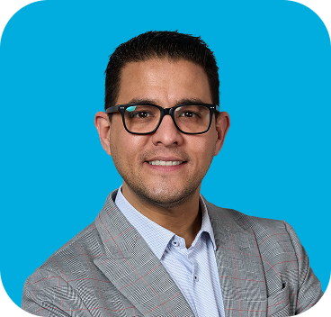 Juan Comini Blue Rectangle Juan Comini Blue Rectangle
